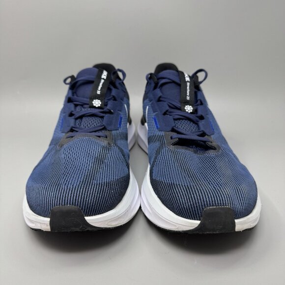 Nike Mens Air Zoom Structure 25 DJ7883-400 Blue Running Shoes Sneakers Size 14 - Picture 5 of 9